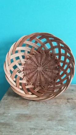 Panières en osier, paniers corbeilles 24 et 29 cm