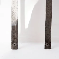 Panneau de porte brutaliste en aluminium coulé dans le style de Paul Evans, années 1960
