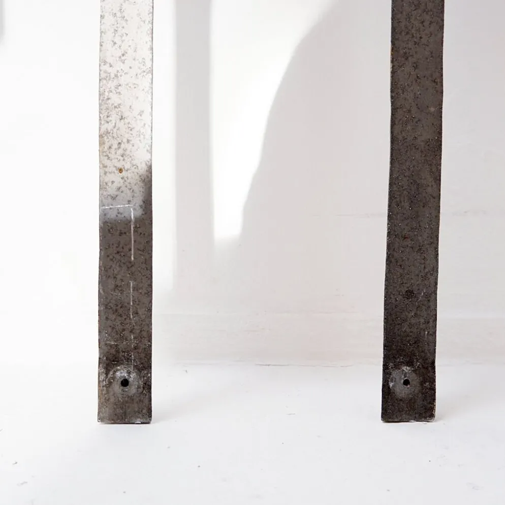 Panneau de porte brutaliste en aluminium coulé dans le style de Paul Evans, années 1960