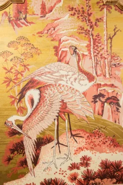Panneau mural Flamant rose 1970