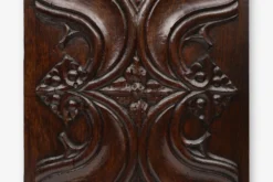 Panneau sculpté en chêne gothique, Belgique, 16e siècle