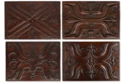 Panneau sculpté en chêne gothique, Belgique, 16e siècle