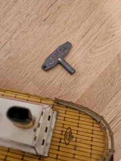 Paquebot Jep Tôle Lithographiée