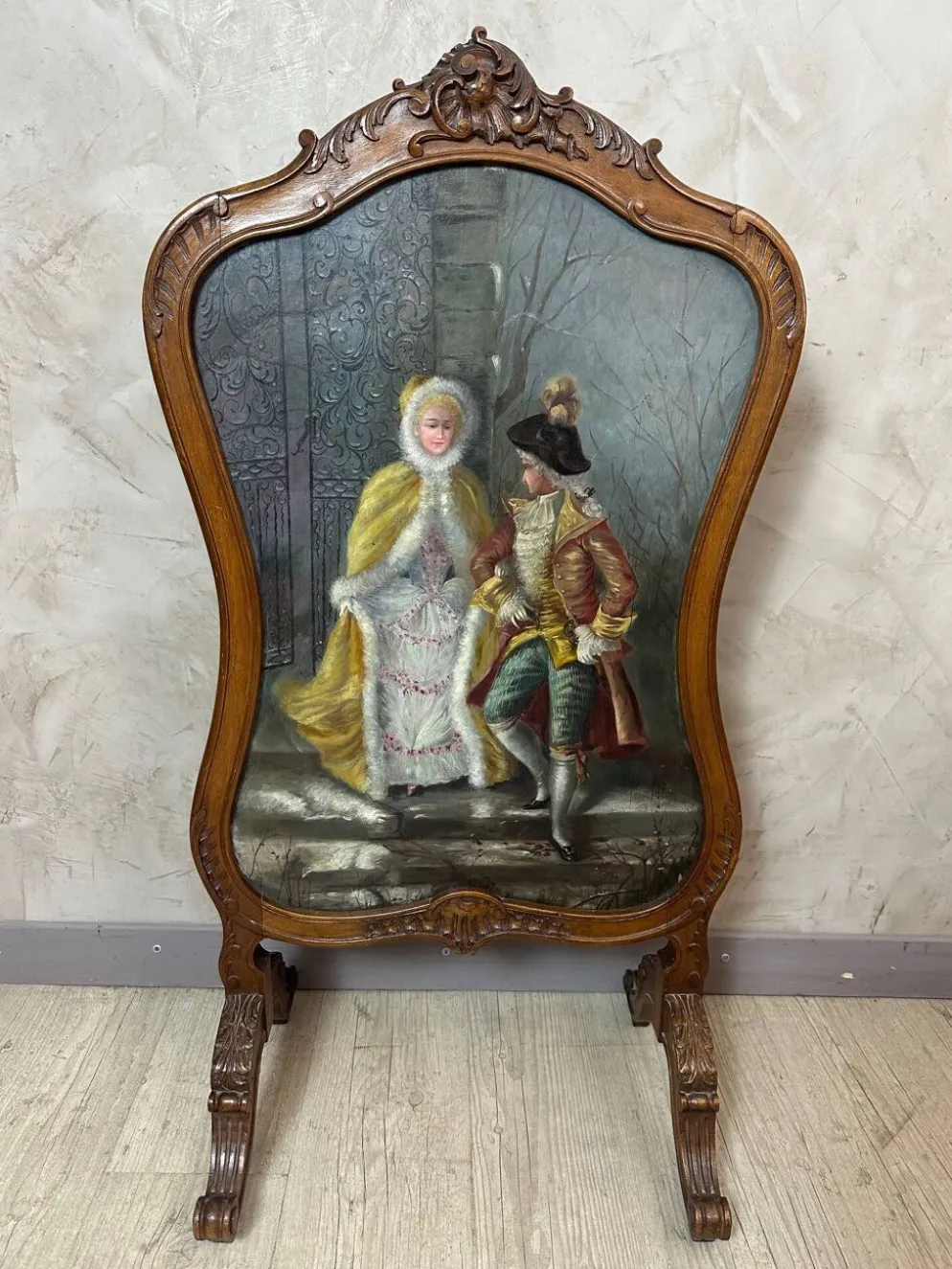 Parefeu de style Louis XV