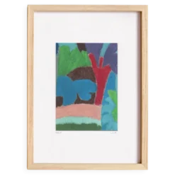Pastel sur papier d'après P.Klee