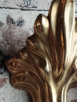 4 pattes de meuble en bronze massif