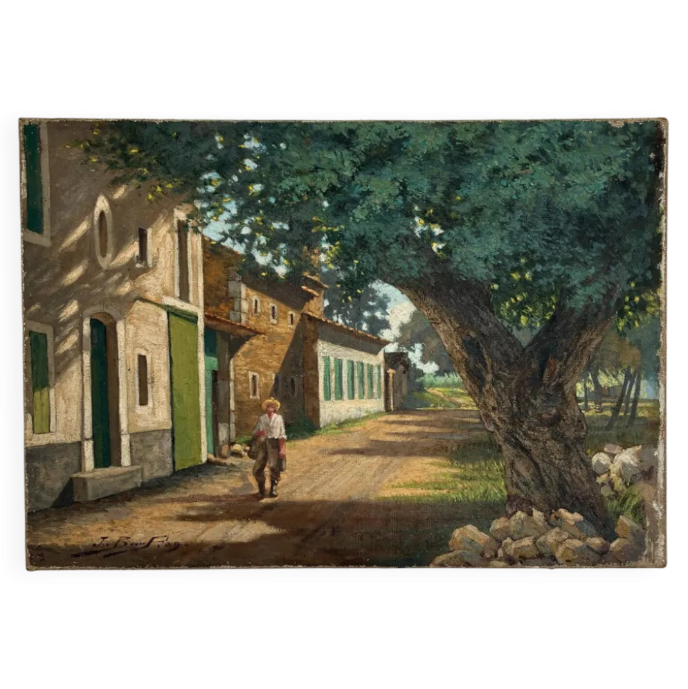 Paysage animé 1909