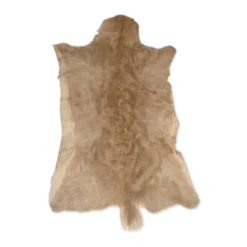 Peau de chèvre bouclée tannée 55x100cm