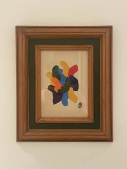 Peinture abstraite - Auguste Perrin - 1972