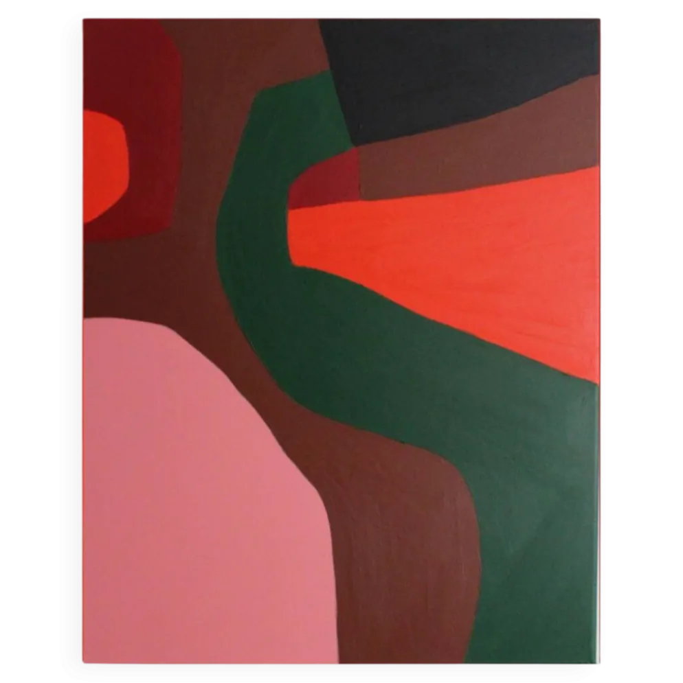 Peinture abstraite n.4 sur toile tendue