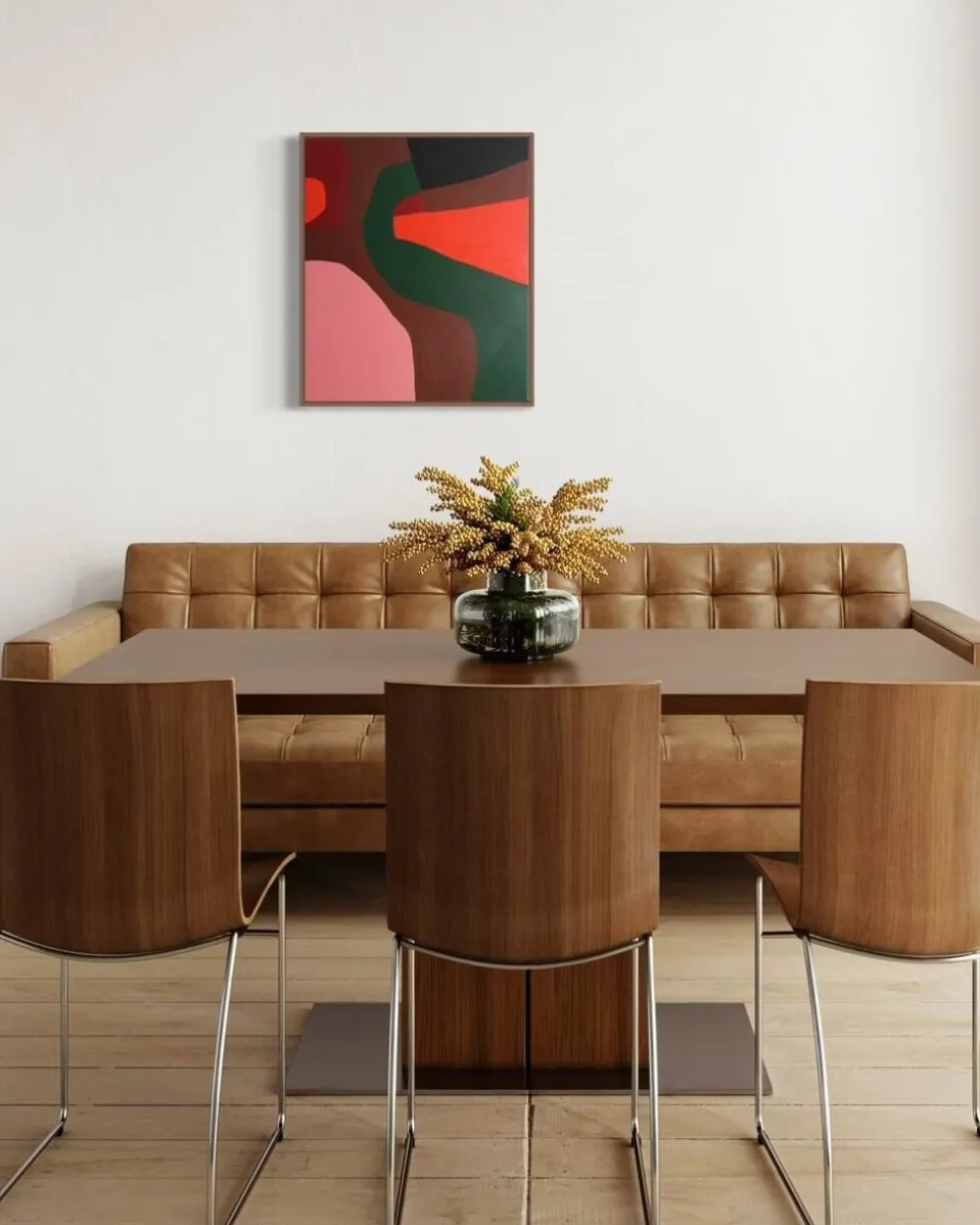 Peinture abstraite n.4 sur toile tendue