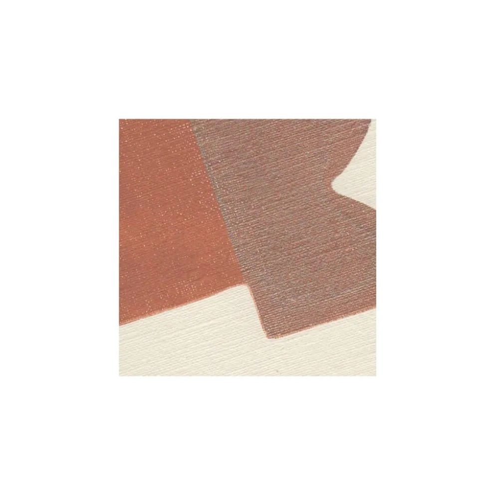 Peinture abstraite sur papier signée Eawy