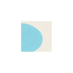 Peinture abstraite 30x40 illustration bleu clair signée Eawy