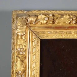 Peinture ancienne, portrait d’une noble dame, XVIIIe siècle