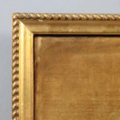 Peinture ancienne signée Filippo Marsigli, huile sur papier, 1840 ca.