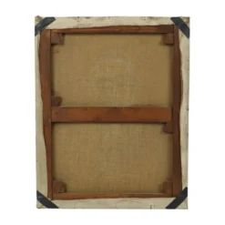 Peinture antique portrait d'un homme signé début du 20e siècle