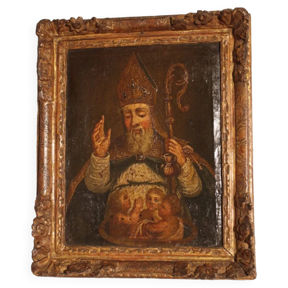 Peinture de Saint-Nicolas 16e siècle