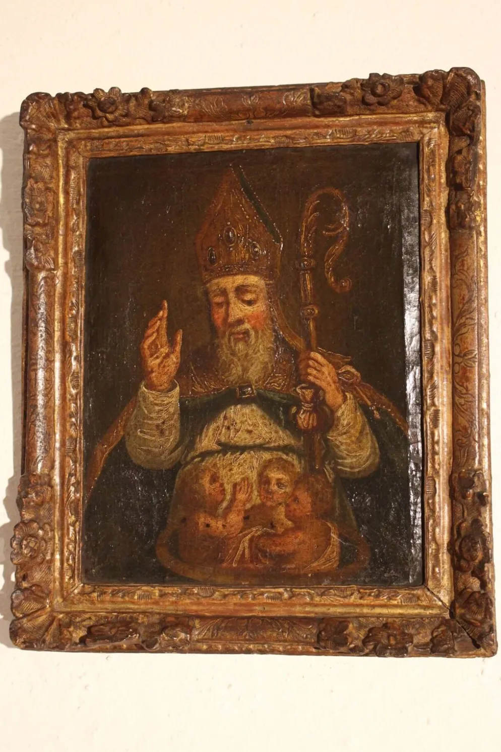 Peinture de Saint-Nicolas 16e siècle