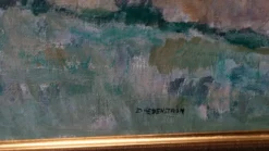 Peinture des années 1970 par Evald Hedenström