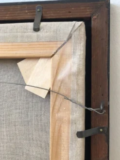 Peinture à l'huile antique vintage du 19ème siècle représentant un gentleman néerlandais.