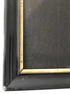 Peinture à l'huile antique vintage du 19ème siècle représentant un gentleman néerlandais.
