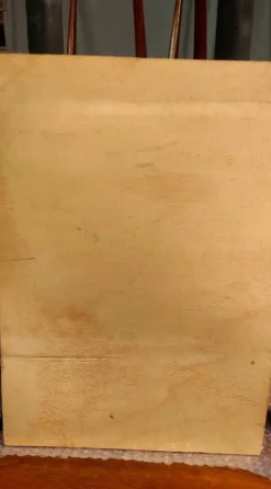 Peinture à l'huile sur bois, portrait du personnage d'Athos, Renzo Brioschi (1910-2000)