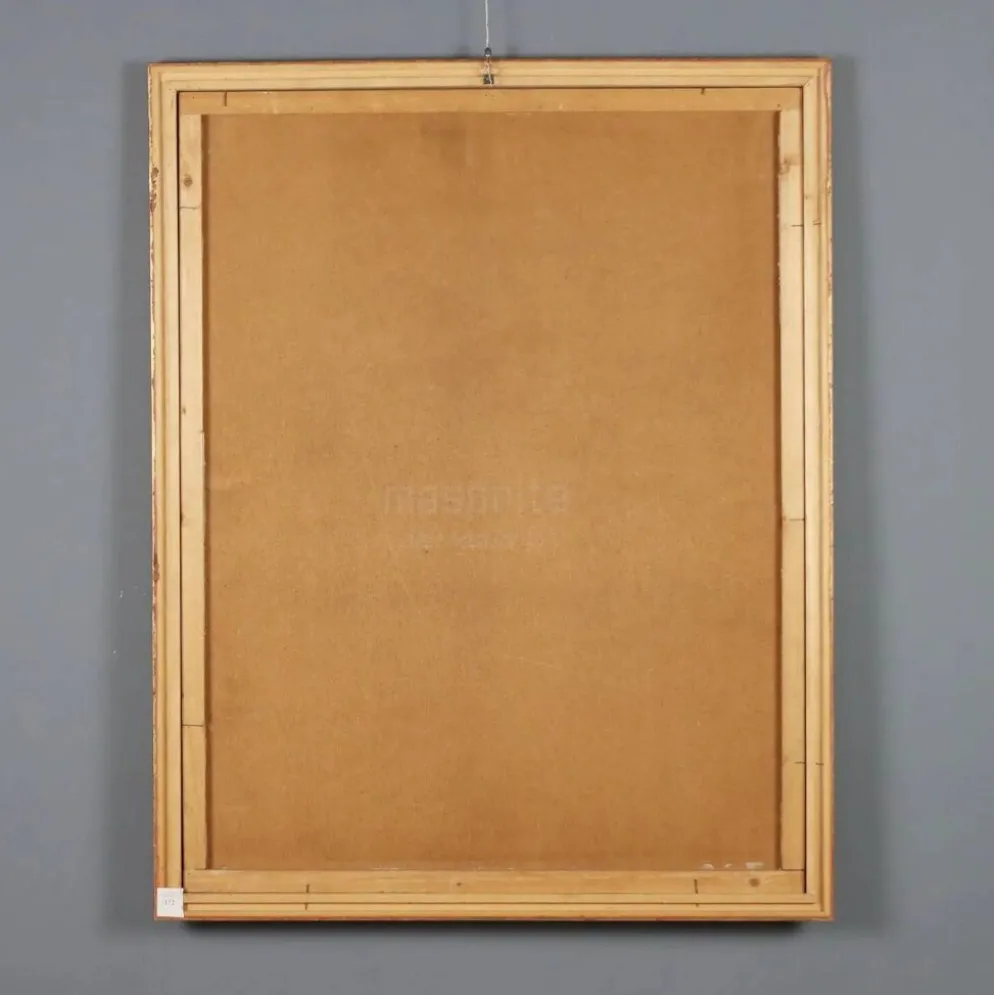 Peinture moderne signée Leonardo Stroppa, vue de Florence '900