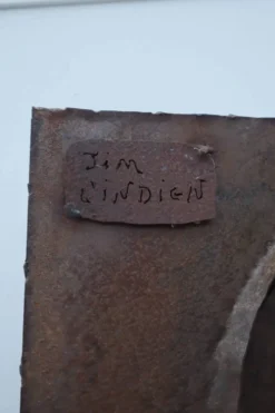 Peinture Sculpture murale « Jim l’Indien » de F BILLION