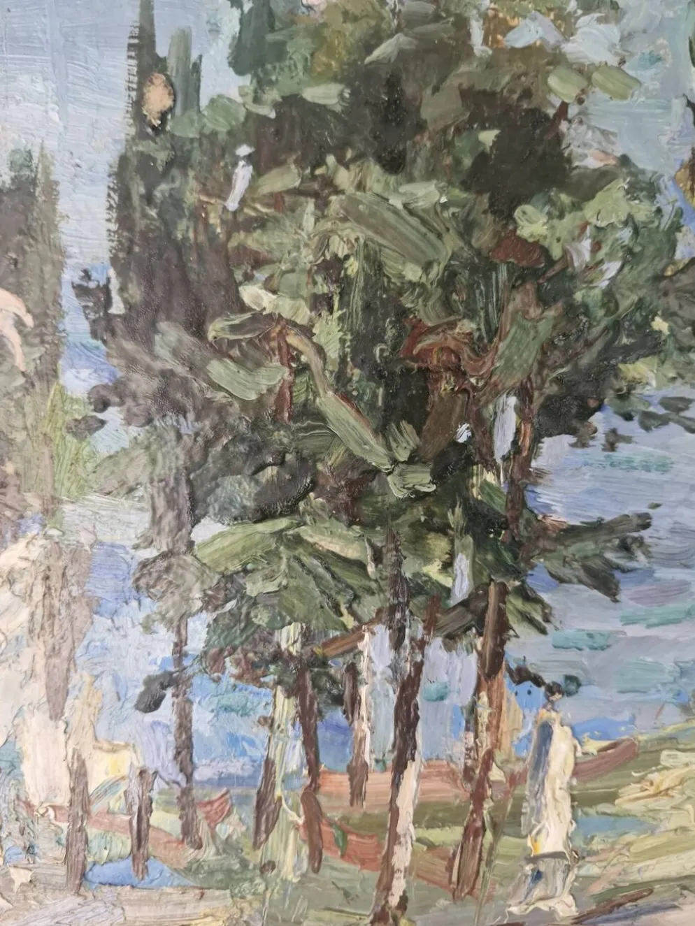 Peinture sur panneau