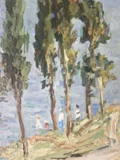 Peinture sur panneau