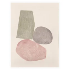 Peinture sur papier - illustration abstraite 