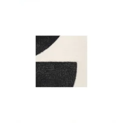 Peinture sur papier - illustration abstraite noire signée eawy