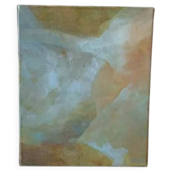 Peinture Véronique Lafont signée 1999 – toile abstraite
