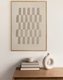 Peinture 50x70cm abstrait minimaliste signée Eawy