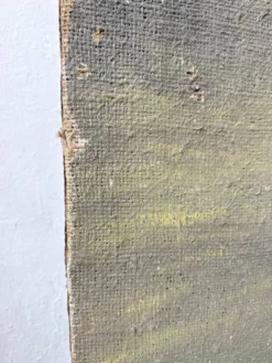 Peinture XXL géante de théâtre 1950