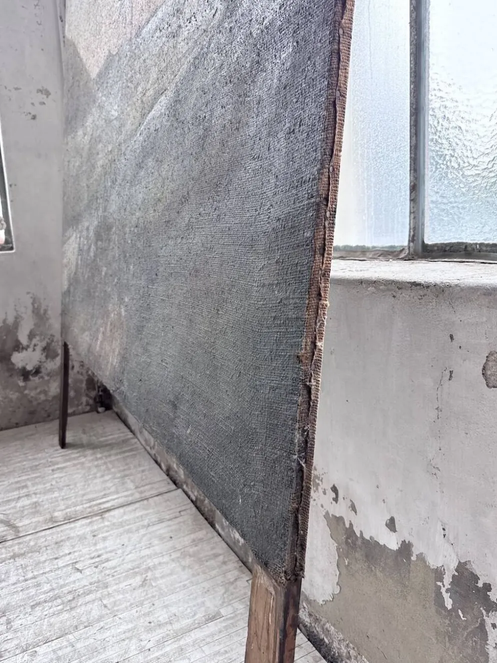 Peinture XXL géante de théâtre 1950