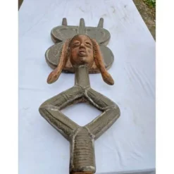 Personnage africain du Gabon Kota ethnie Obamba
