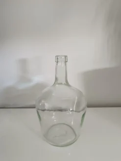 Petite dame jeanne / bonbonne transparente
