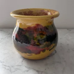 Petite jarre provençale émaillée