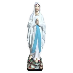 Petite statue en plâtre de la Vierge Marie