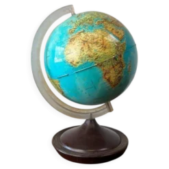Petit globe terrestre vintage / globe / décoration