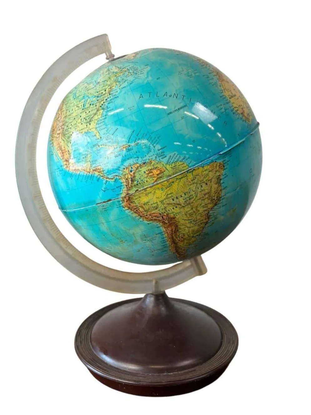 Petit globe terrestre vintage / globe / décoration