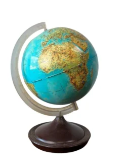 Petit globe terrestre vintage / globe / décoration