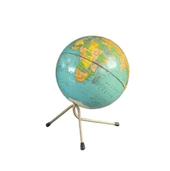 Petit globe terrestre vintage, Cartes Taride