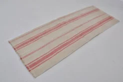 Petit kilim en chanvre neutre sku3925