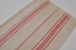 Petit kilim en chanvre neutre sku3925