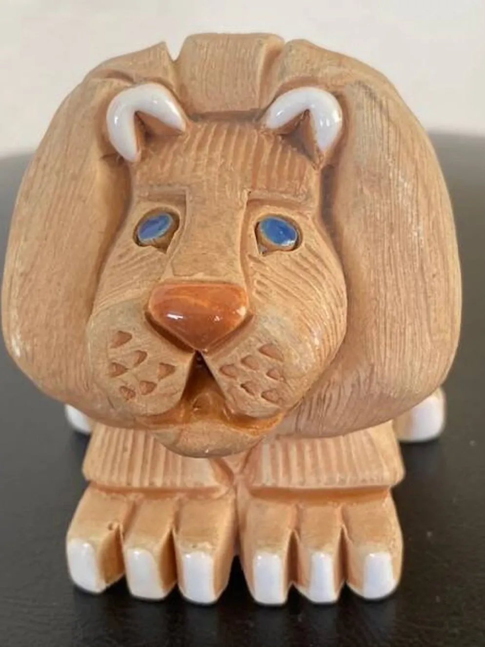 Petit lion en céramique Rinconada