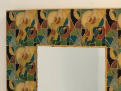 Petit miroir en céramique
