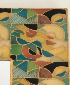 Petit miroir en céramique