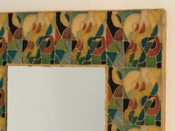 Petit miroir en céramique